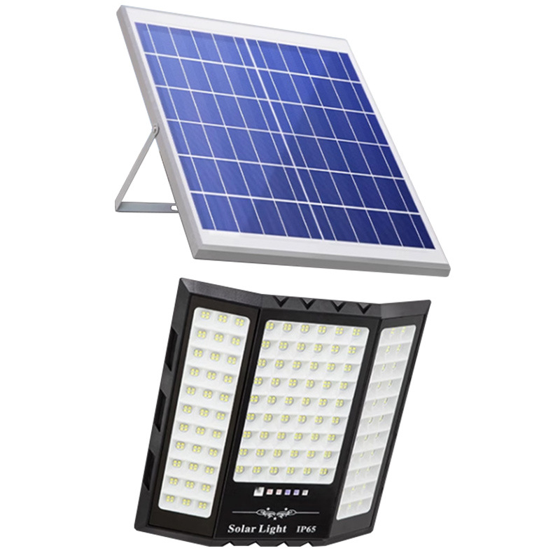 New Solar Floodlight Outdoor Waterproof Garden Floodlight Household Indoor Split High-Light Solar Lamp Item Picture