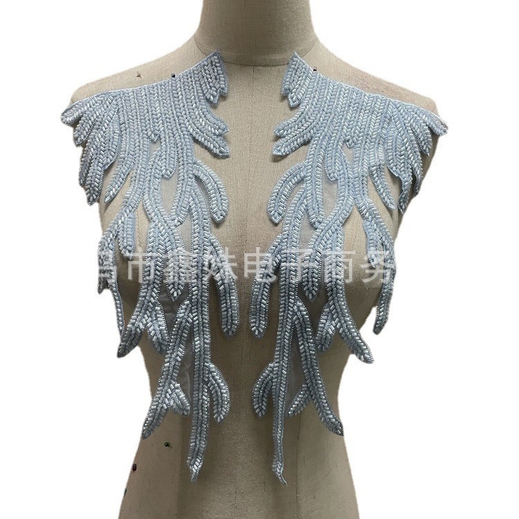 New in-stock lace beaded embroidery matching dress decoration sofa accessories diy clothing accessories and accessories Item Picture