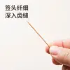 Wholesale of disposable toothpicks, commercial and household double-ended bamboo toothpicks, double-ended fruit picks for catering and hotels, cans details Picture