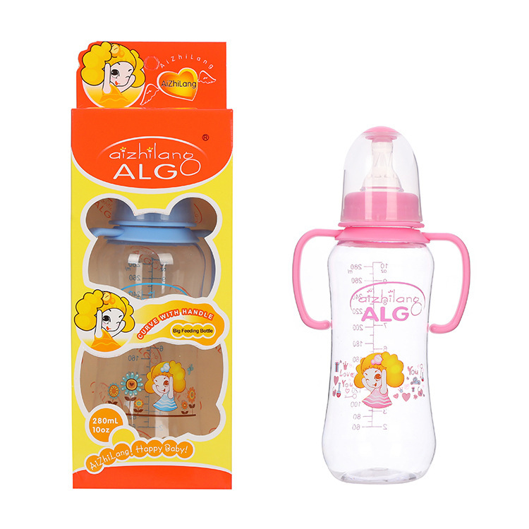 贝亲奶瓶/婴儿用品/奶瓶/夜光奶瓶/母婴用品宝宝白底实物图