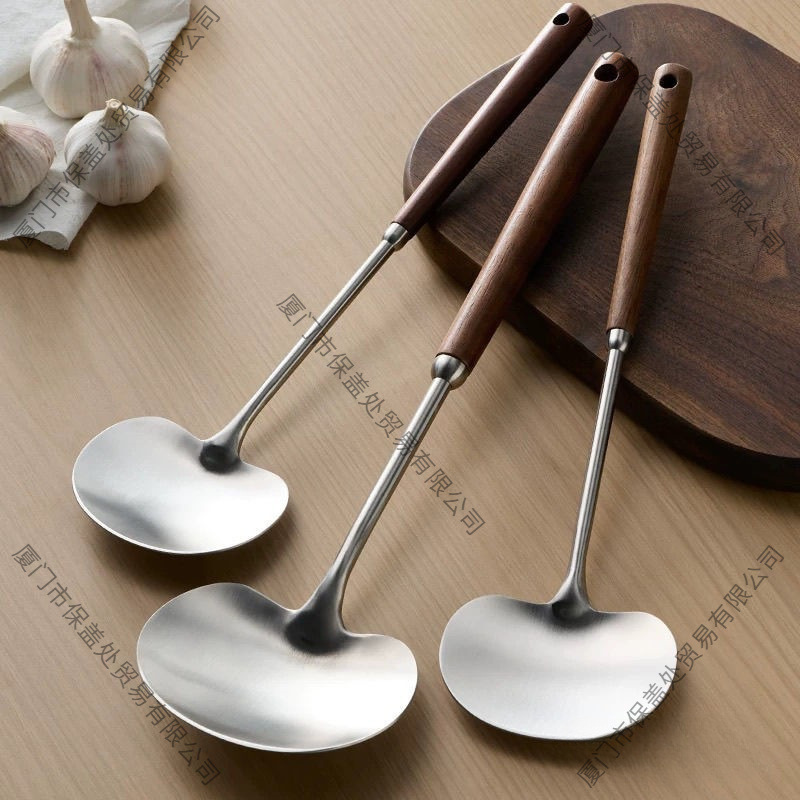 新款不锈钢厨师专用铲子炒菜勺勺子家用宿舍套装锅铲包邮汤勺用品