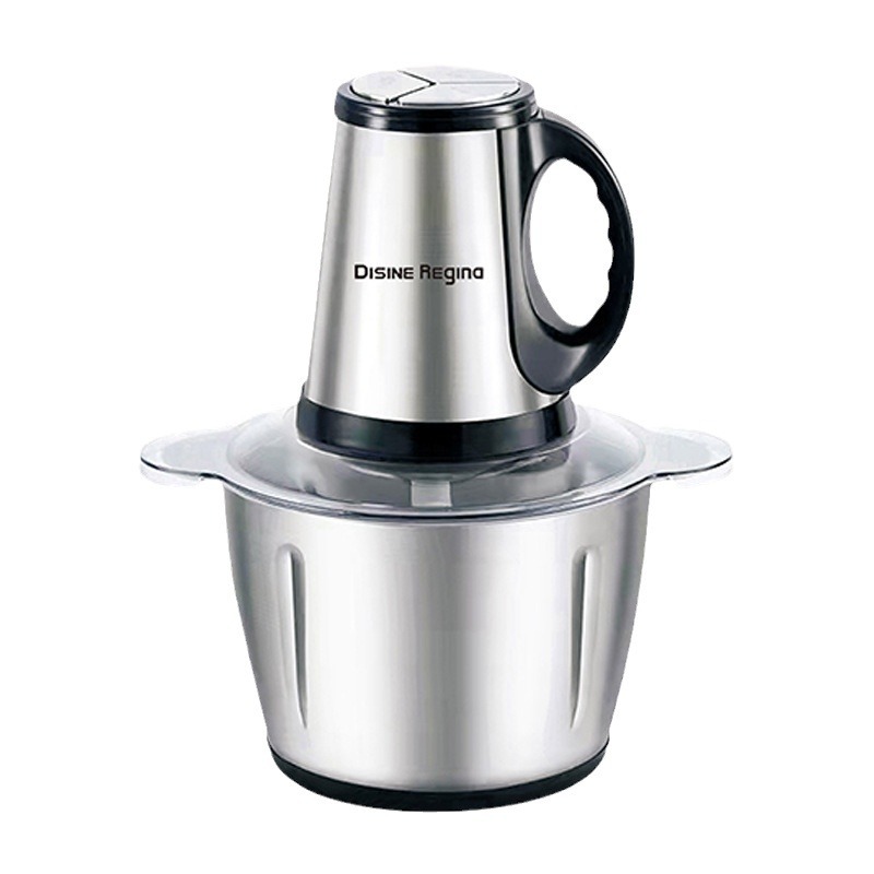 3L Foreign Trade Meat Grinder, Multi-Functional And Durable Garlic Paste Item Stirring And Mincing Food Processor, Stainless Steel Electric Item Picture