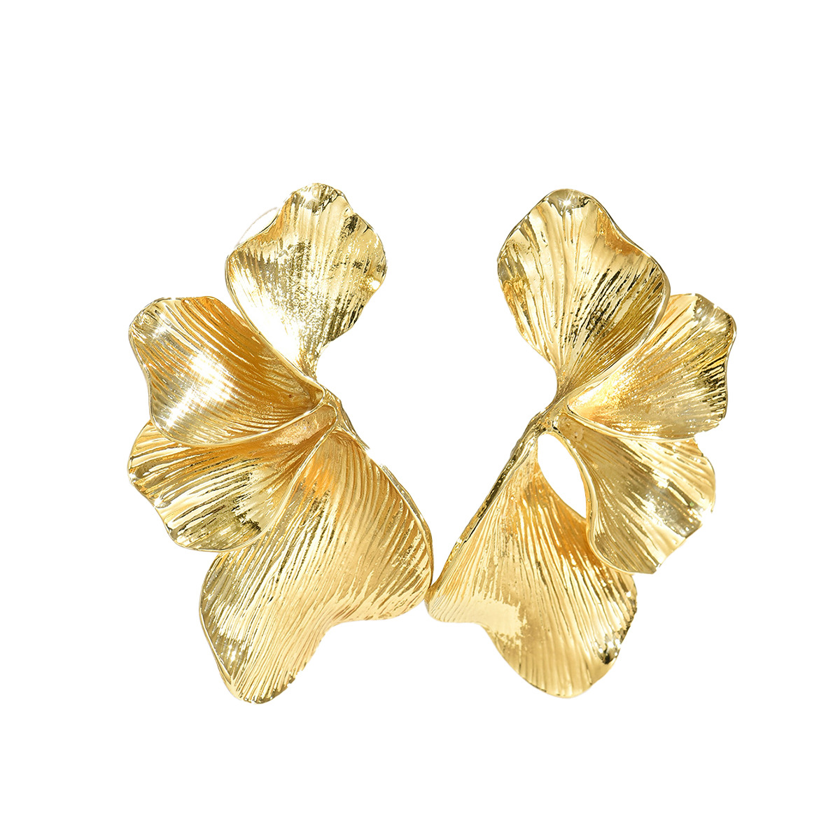 Factory direct sales of alloy electroplated diamond inlaid glass ear buckle jewelry 78451 Item Picture