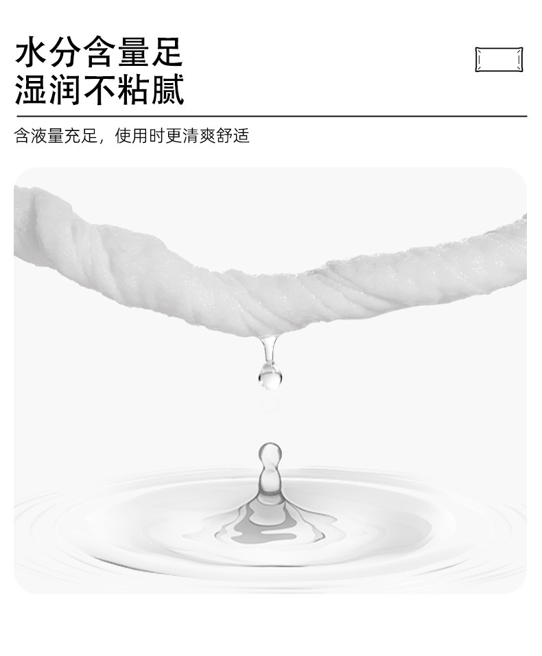 一次性白包湿巾独立包装湿巾定酒店餐饮居家专用湿巾清洁湿巾详情7
