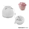 diy gypsum cement scented candle cup with lid, rose storage jar, gypsum mirror silicone mold ornament Item Picture