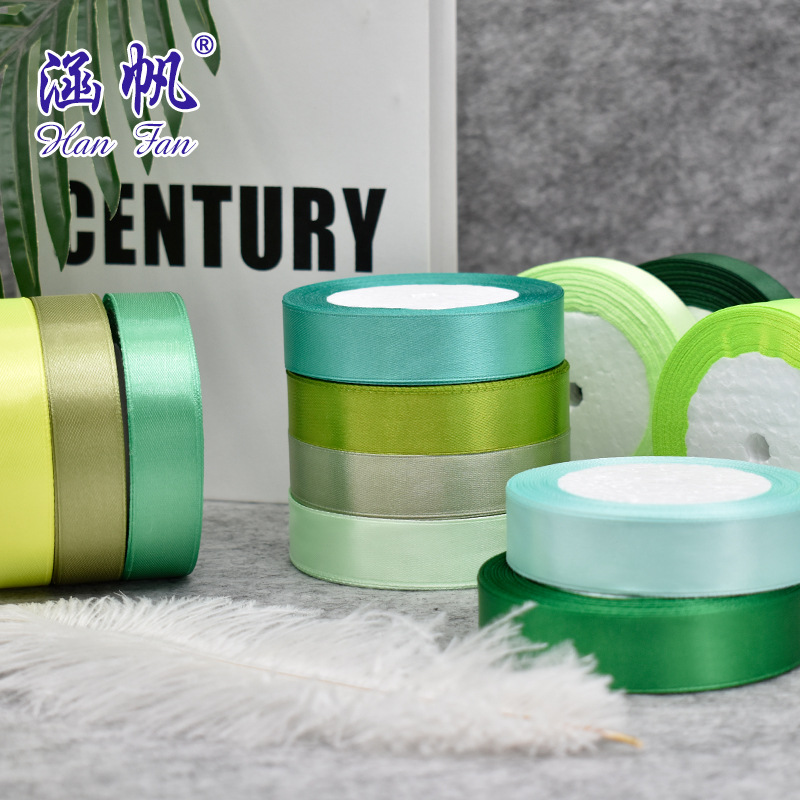 2cm satin ribbon, colored ribbon, silk ribbon, gift packaging, polyester webbing, wedding cake decoration, binding strap manufacturer's special offer Application Scenario