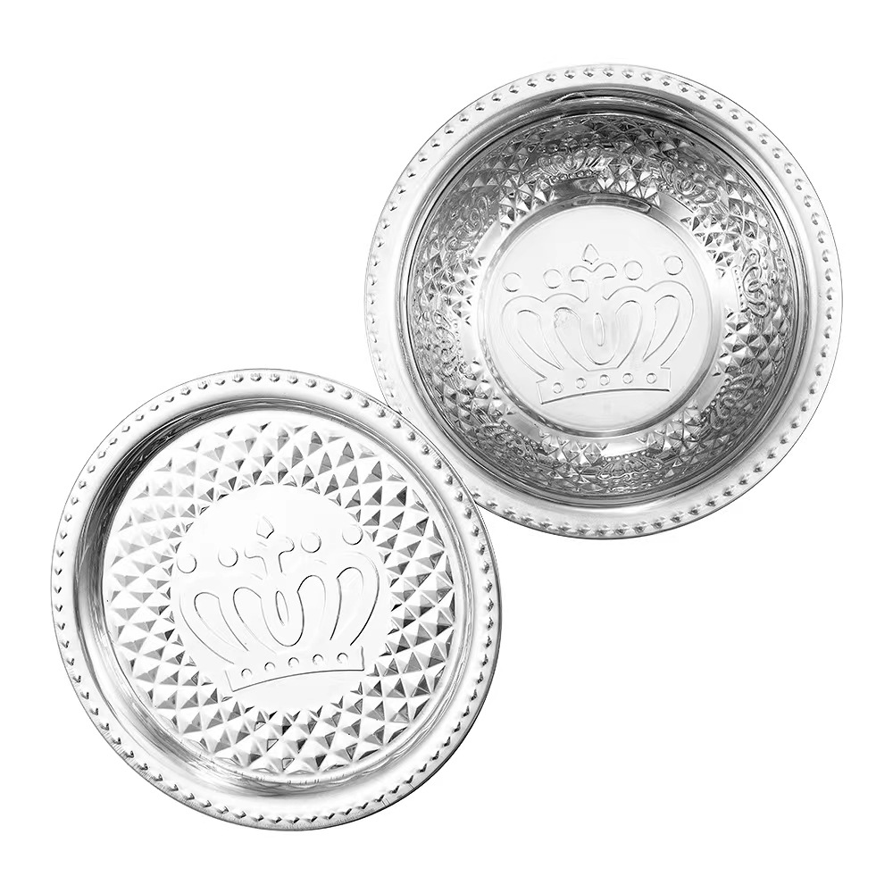 Stainless steel basin set covers, African export stainless steel basin sets, hand washing basins, soup basins, household in stock, factory wholesale Specification image