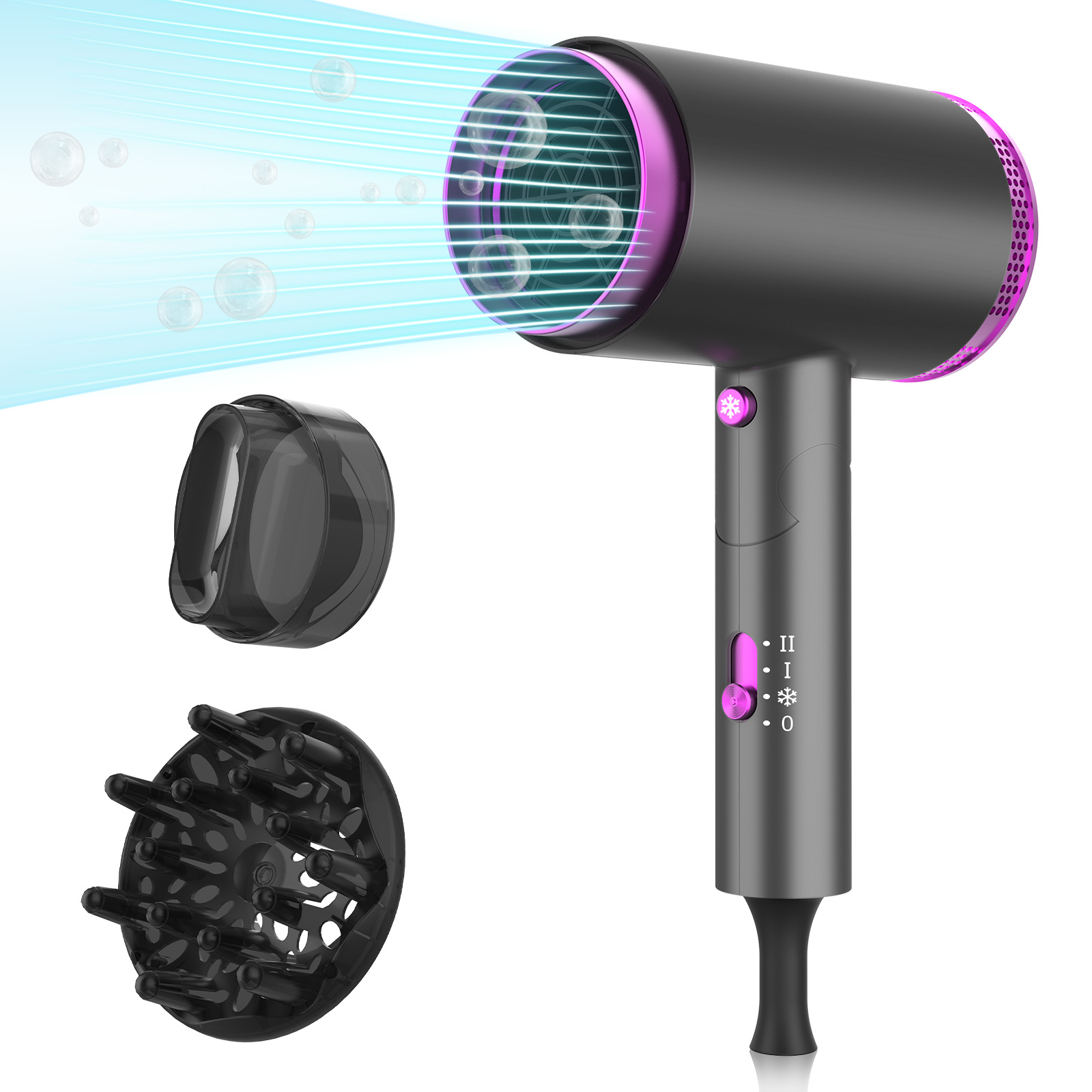 吹风机/Hairdryer/吹风机电吹风/电吹风/华强北某森吹风机细节图