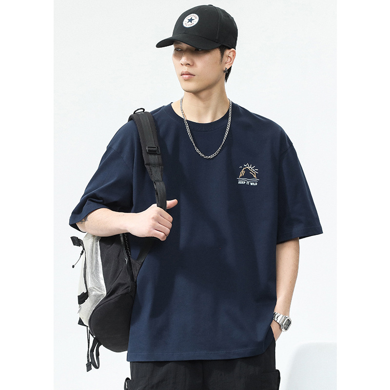 短袖/t恤男士短袖潮流/T恤/衣服男士短袖潮流/半袖产品图