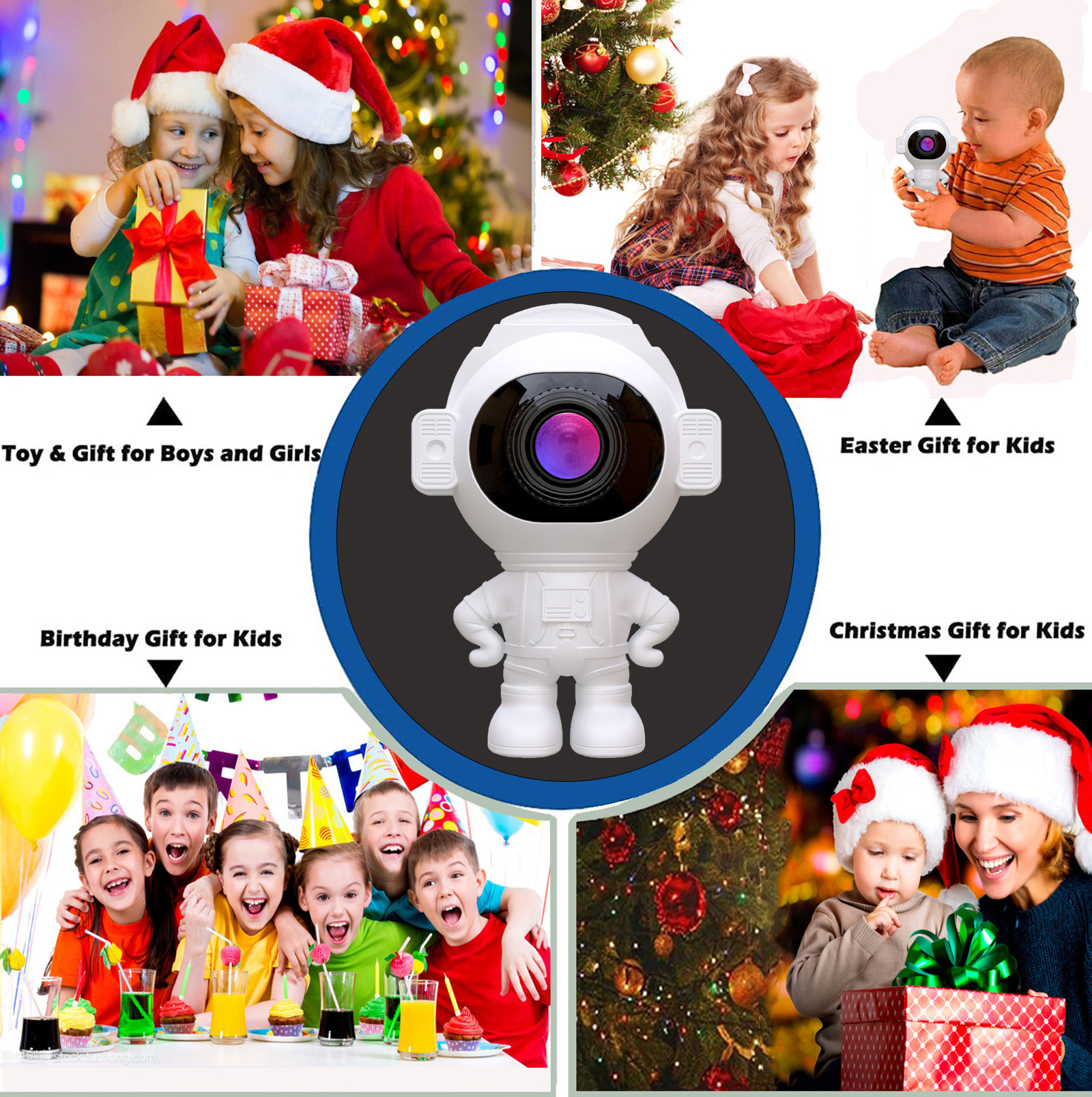 Bedroom Star Light With Bluetooth Astronaut Astronaut Star Light Speaker Party Party Birthday Gift For Children Application Scenario