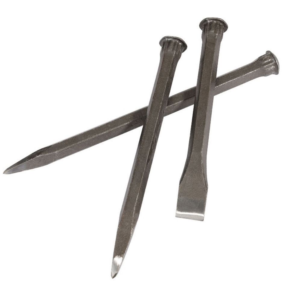 Stonemason chisel tip chisel flat chisel Flat head chisel flat head stonemason steel chisel handcrafted cement tip chisel splitting stone tool factory direct supply Application Scenario