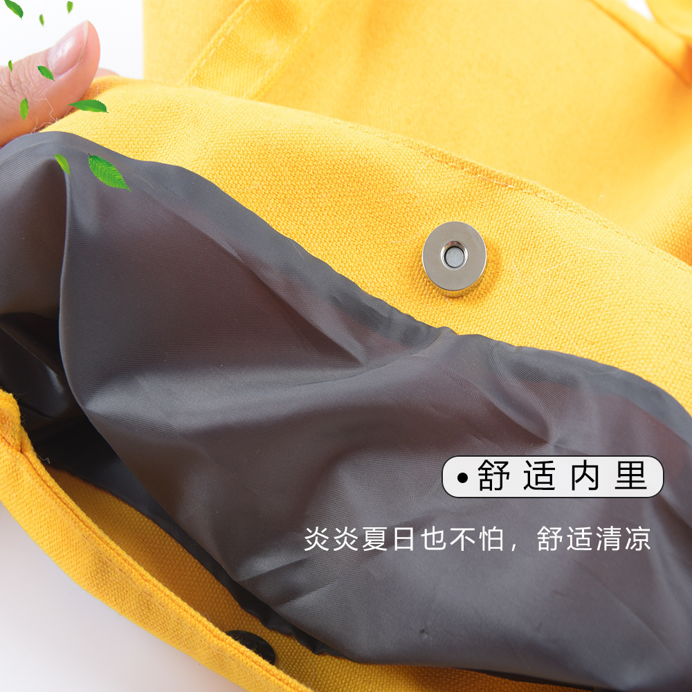 Pet bags, portable single-shoulder cat bags, large-space breathable exposed cartoon bags, tote bags, pet canvas bags Specification image