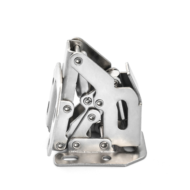 Non punch damping buffer hydraulic hinge wardrobe hinge closet door spring thickened pipe aircraft hinge details Picture