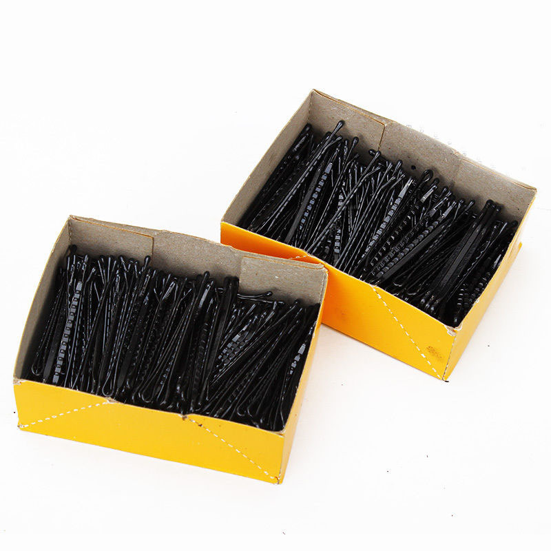 Peluquería profesional pinzas pinzas de alambre pinzas onduladas pinzas negras pinzas negras especiales pinzas negras para estudios de video details Picture