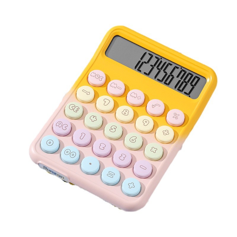 跨境多巴胺计算器高颜值财务会计办公专用计算机多功能Calculator白底实物图