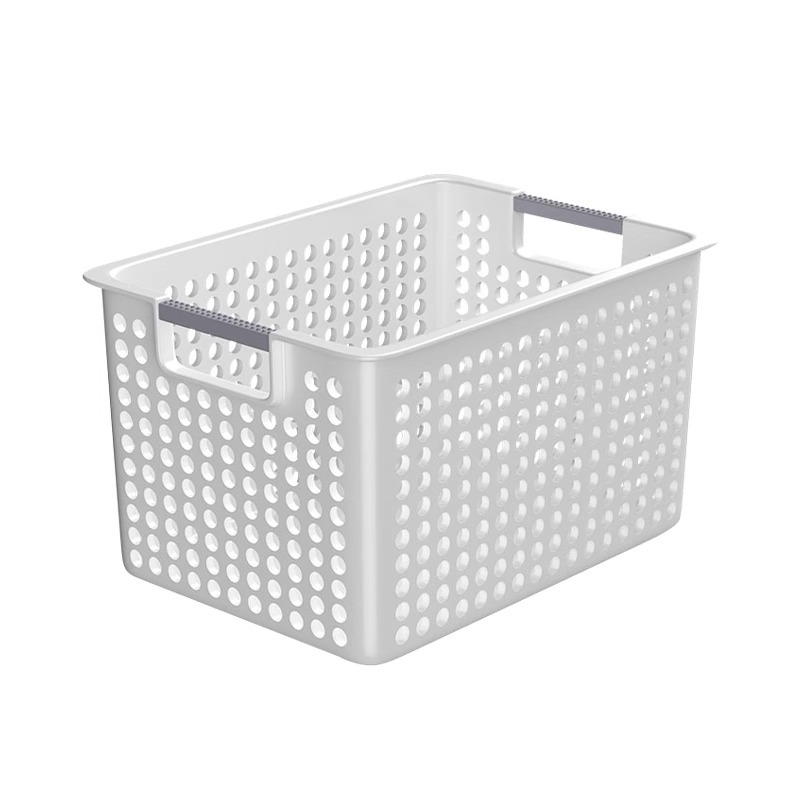 Clutter Storage Basket Household Toy Storage Box Large Snack Organizer Plastic Storage Box Dormitory Desktop Storage Basket Item Picture