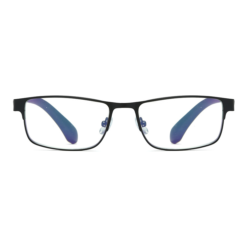 New stylish men's glasses for the elderly, fashionable reading glasses for the elderly, metal-framed light glasses Specification image
