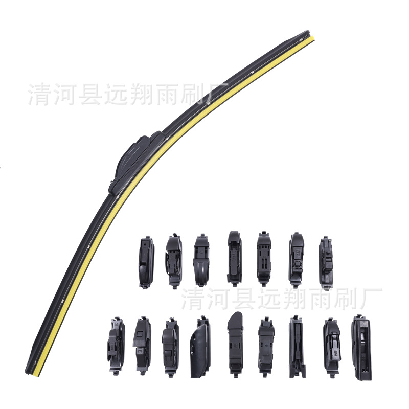 Source factory of car wiper press-type boneless multi-functional wiper, replaceable snap-on wiper blade Application Scenario