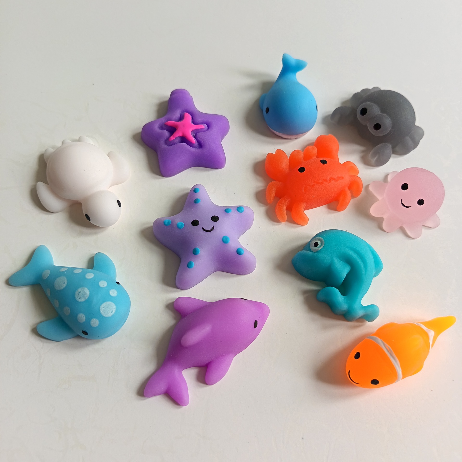 海洋动物团子捏捏乐海豚鲸鱼解压小团子减压发泄玩具礼品SQUISHY - 2