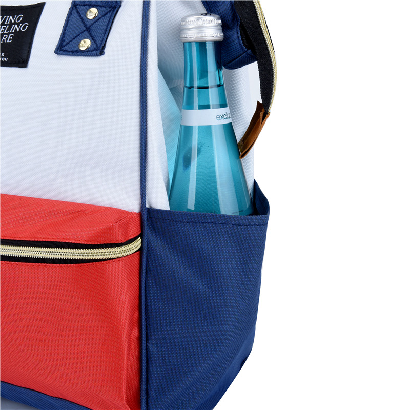 New Mommy Bag Upgrade Multi-Functional Diaper Bag Shoulder Portable Mommy Bag Large Capacity Cross-Border Hot Sales Specification drawing
