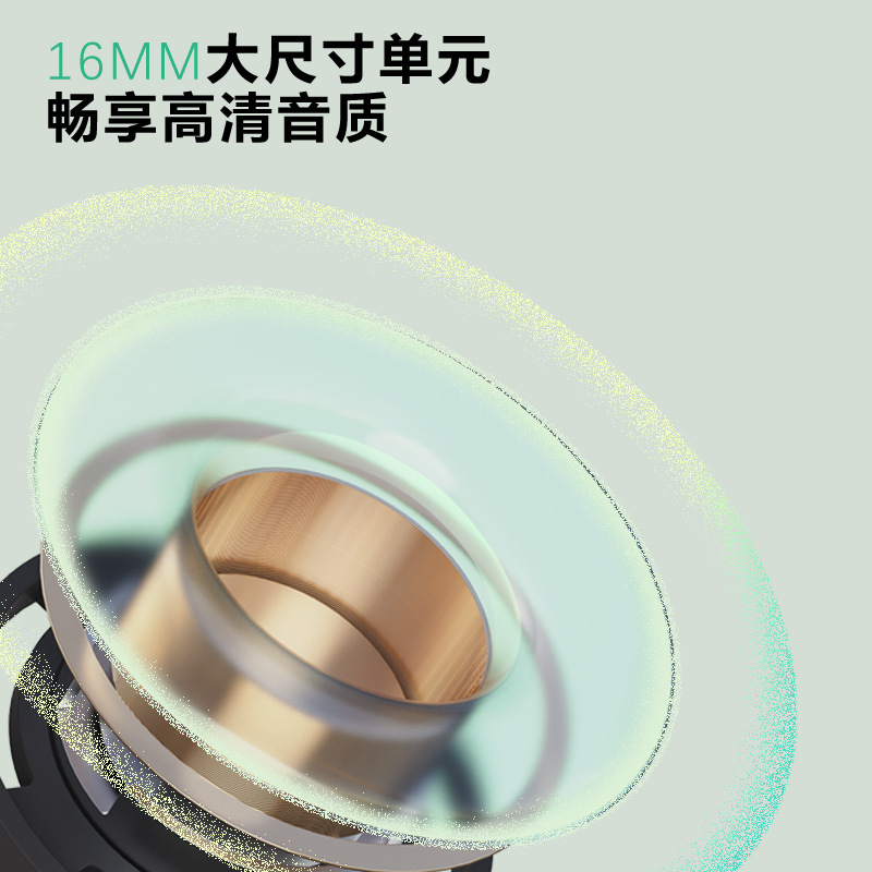 跨境X29/挂耳式运动蓝/数显长续航T白底实物图