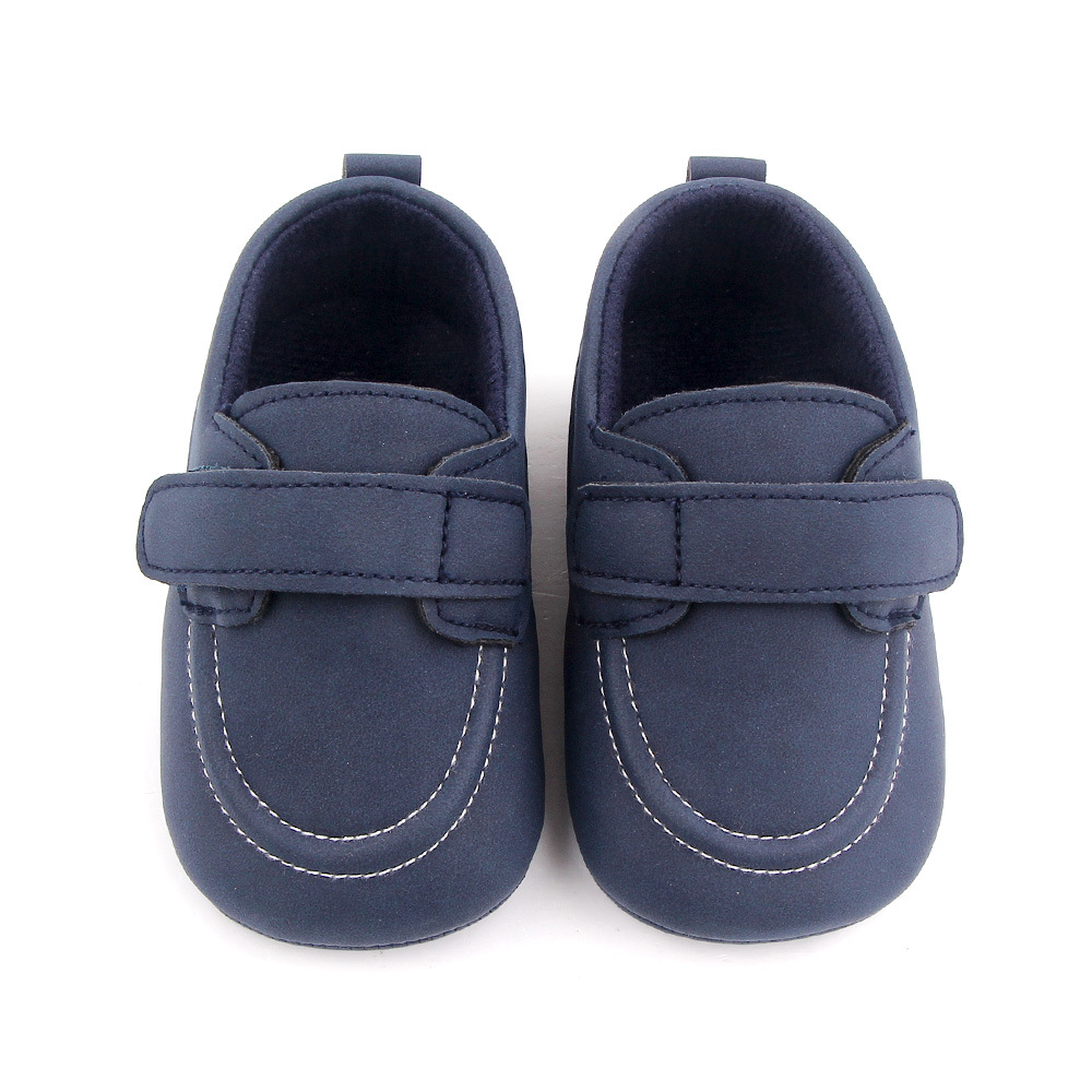 Spring and autumn baby sports shoes, indoor Velcro soft-soled anti-kick baby walking shoes 2595 details Picture