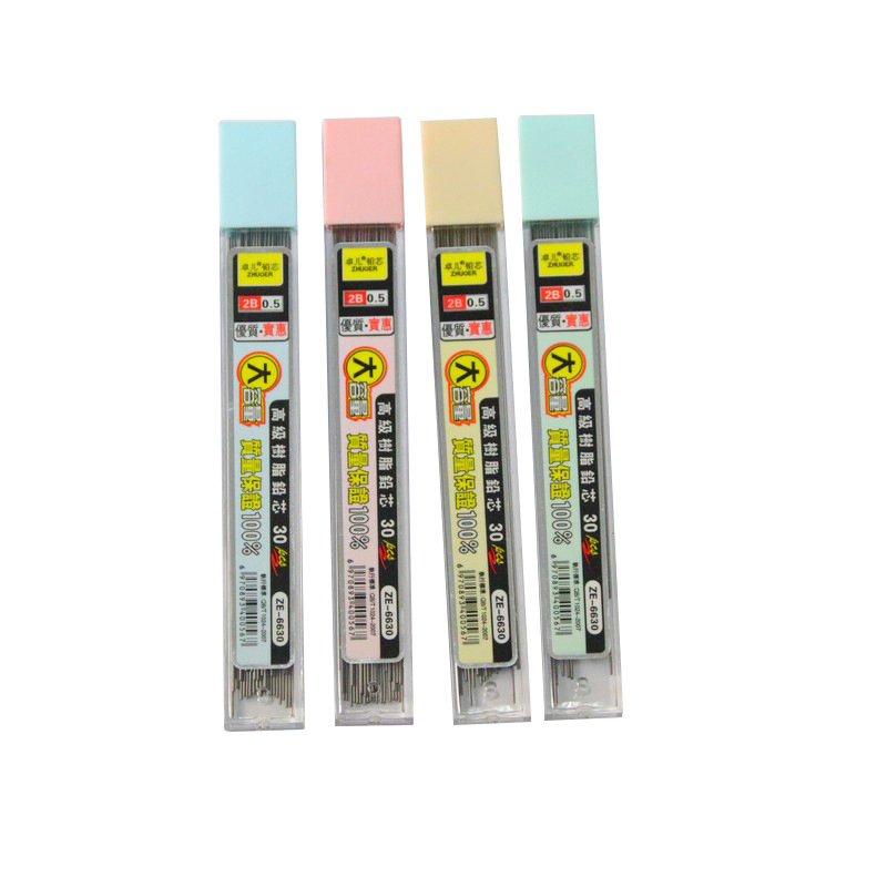 Creative Large Capacity Automatic Lead Core 30 Sets Of Press Pencil Replacement Lead Active Pencil Accessories Resin Lead Wholesale Item Picture