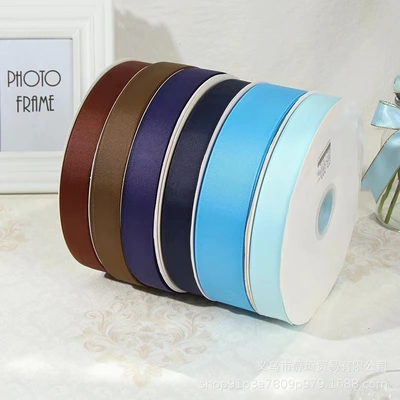 Manufacturers wholesale 1~5cm ribbed with flowers packaging ribbon gift box gift bag packaging ribbon notebook decoration thumbnail