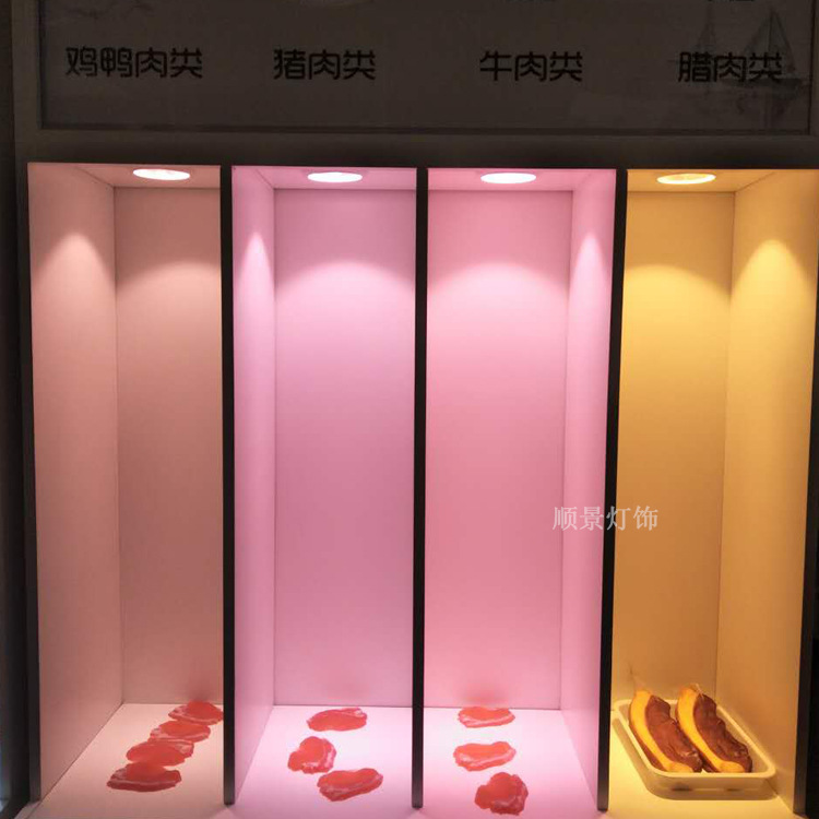 LED轨道灯实物图