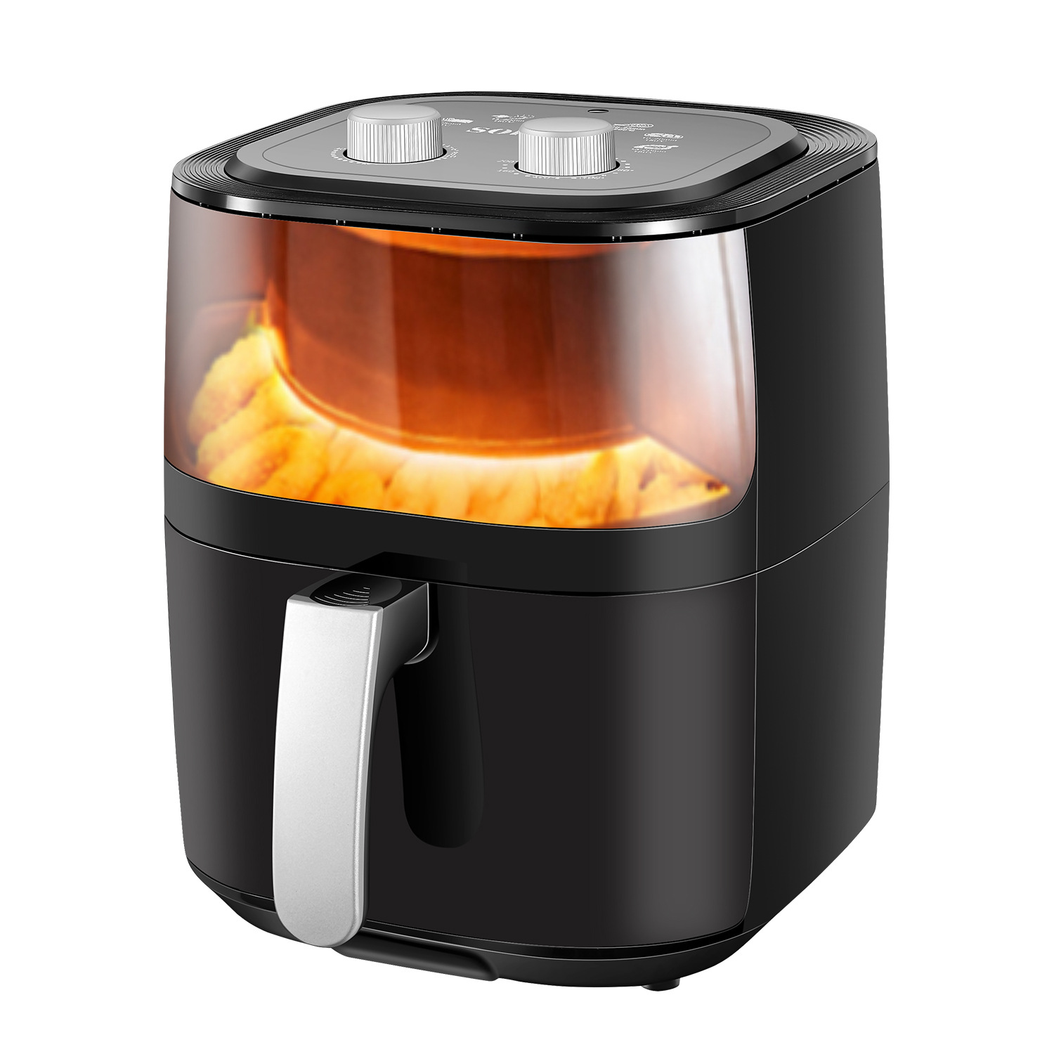 Cross-border SOKANY8028 air fryer, household fully automatic multi-functional 5L capacity AirFryer Item Picture
