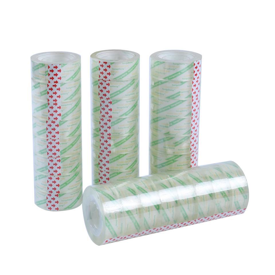 Homson Binding Mouth Strong Stationery Tape Manufacturers Spot Office Small Tape Student Stationery Transparent Tape Wholesale Application Scenario
