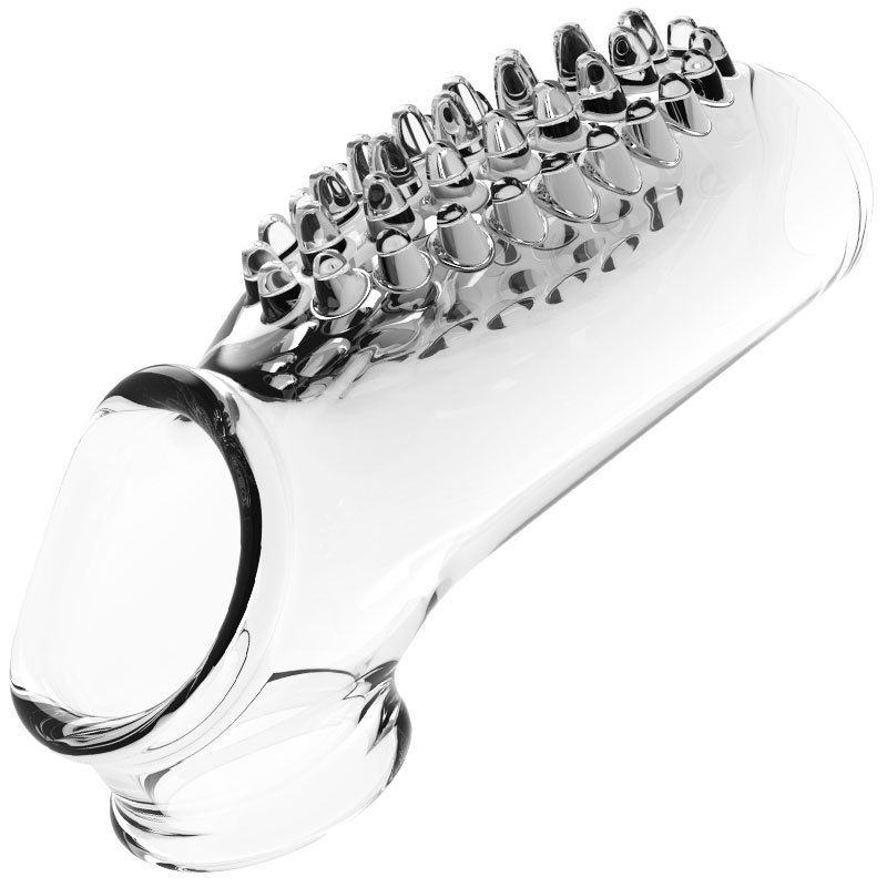 New wolf-tooth braces stimulate the G-spot, thicken the locking precision ring, thickening product for large-sized men Specification drawing