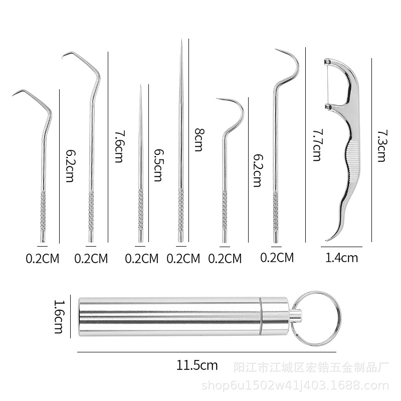 牙签、牙线实物图