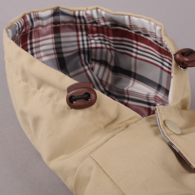 Pure cotton winter pet clothing, versatile and casual dog coat, solid color with hat, simple pet cat windbreaker Item Picture