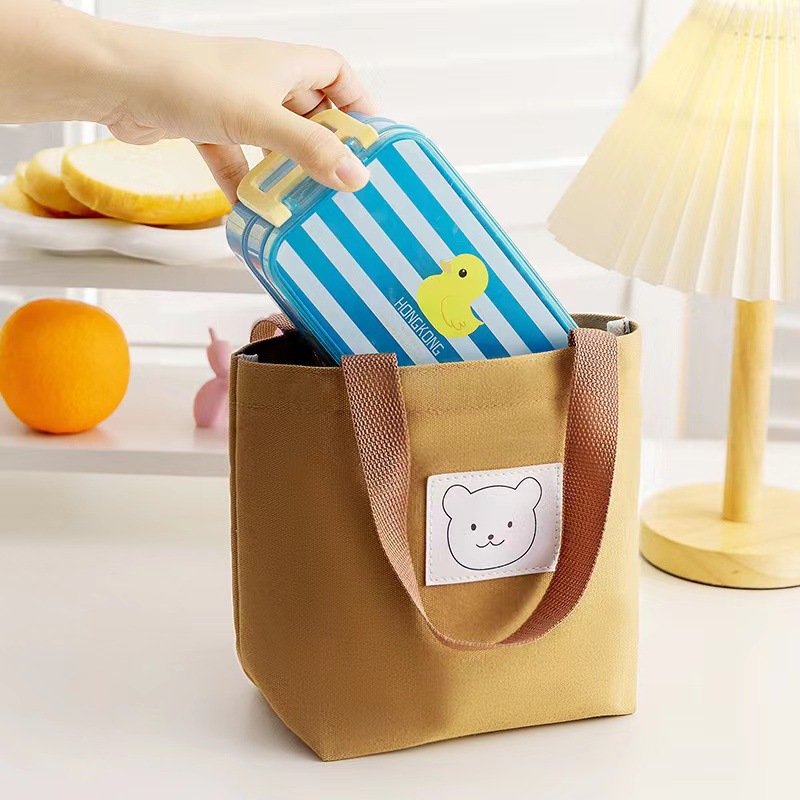 帆布女包实物图