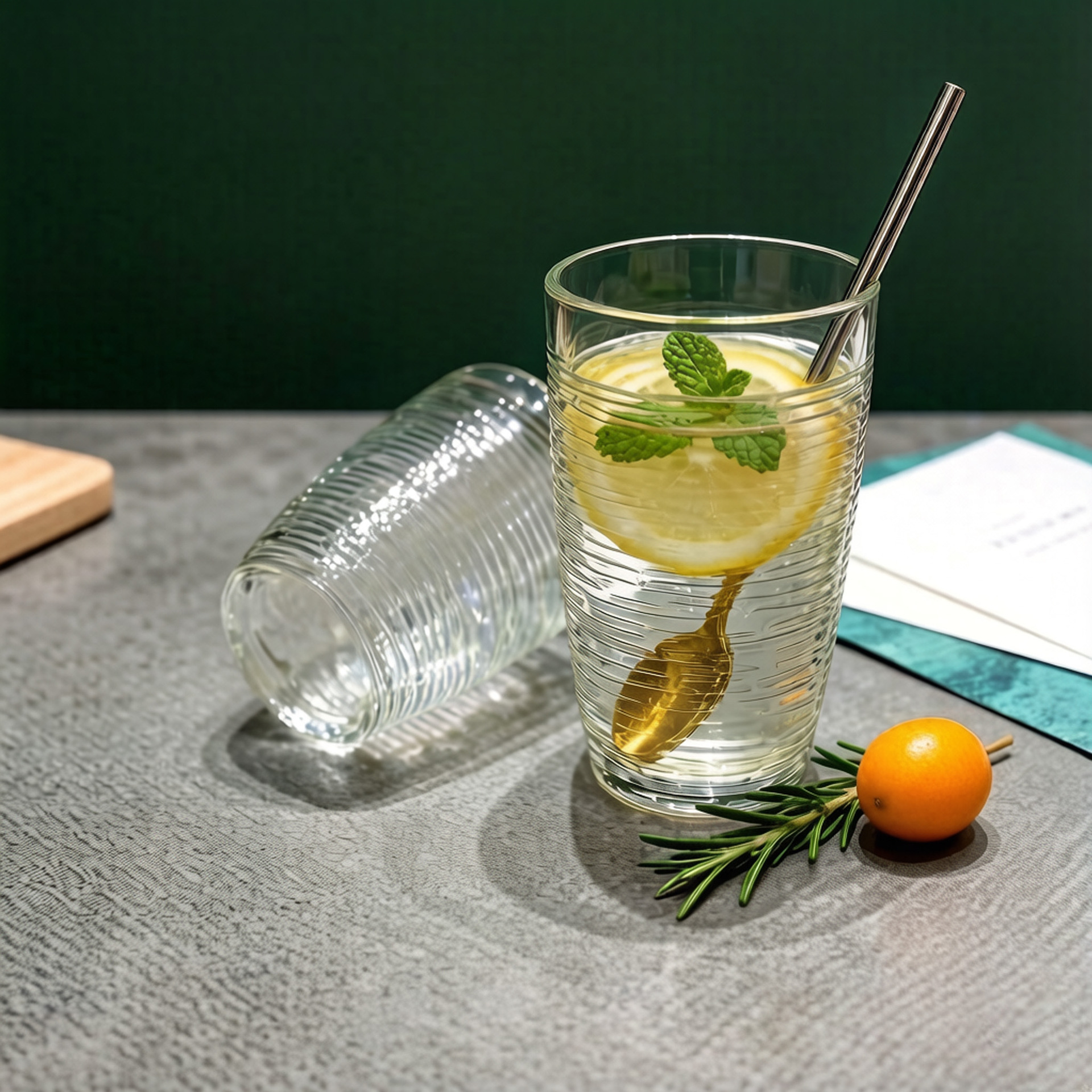 Retro embossed whisky cups, glass cups, beer mugs, spirits and juice water cups, high-end, retro and light luxury for home use details Picture