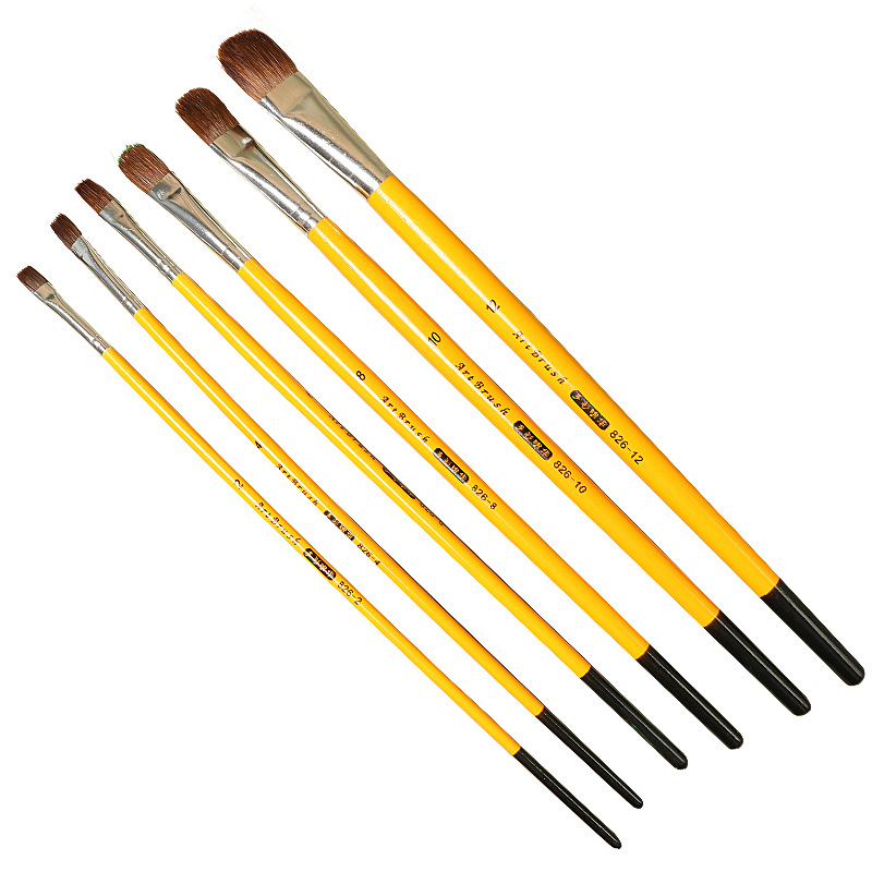 画笔/水彩笔套装/雄狮/石膏娃娃/油画框大尺寸白底实物图