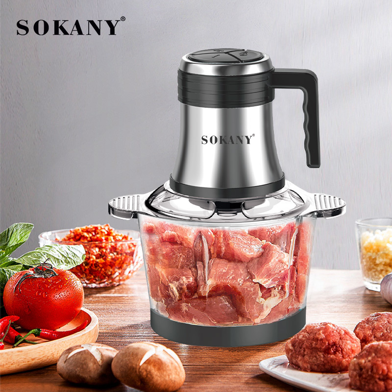 Foreign trade SOKANY7026 Meat grinder Electric Meat Mincing Pie Filling Meat Grinder 3LWONDER CHOPPER