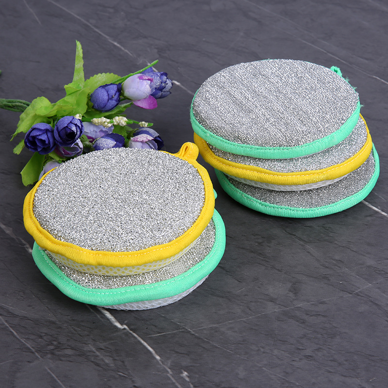 洗碗布洗碗巾/洗碗布百洁布/百洁布/抹布/洗碗布纯棉纱加厚产品图