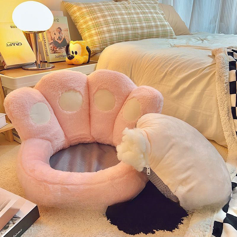 Cat Paw Cushion Floor Couch Couch Tatami Bedroom Home Bay Window Bedside Rug Office Sedentary Specification drawing