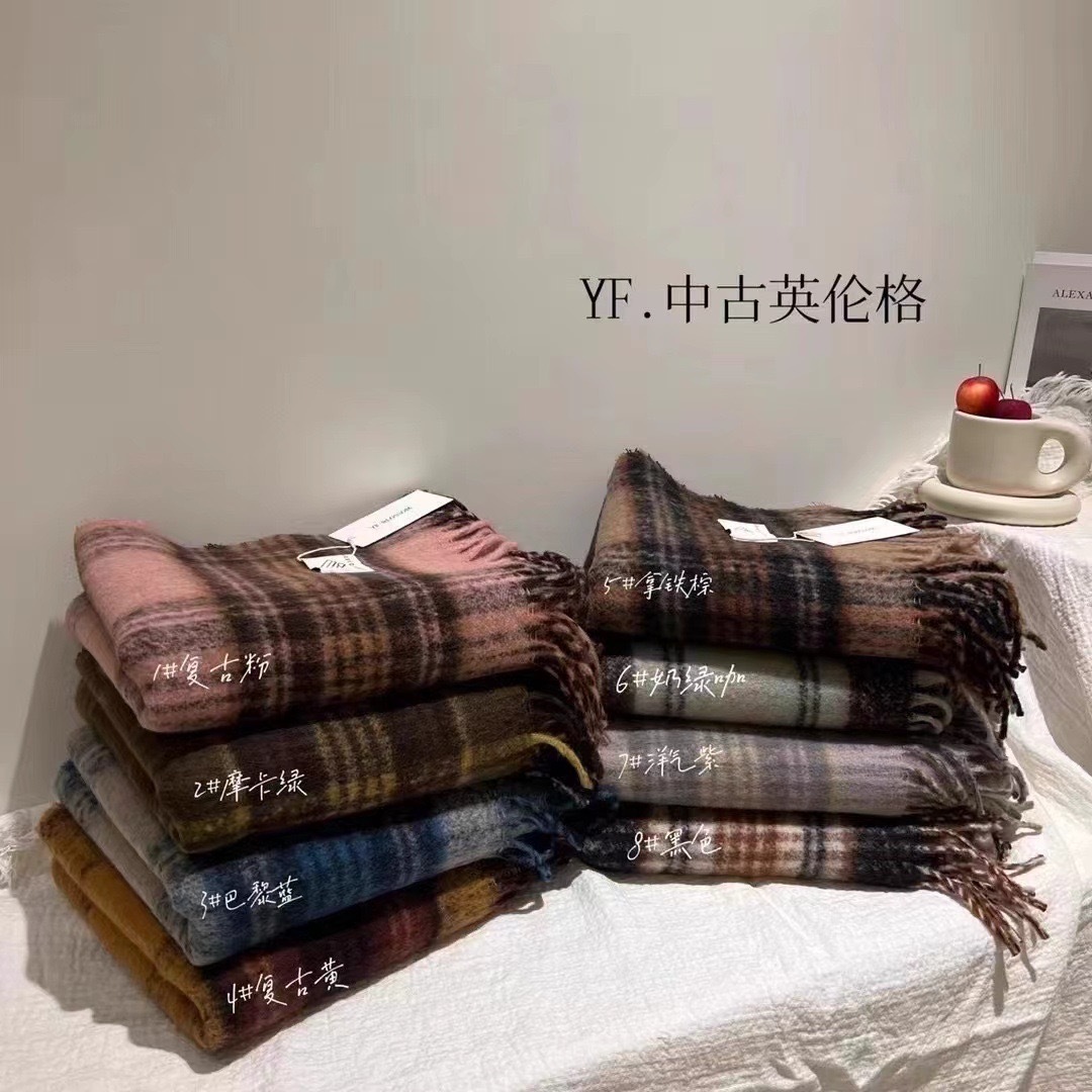 围巾实物图