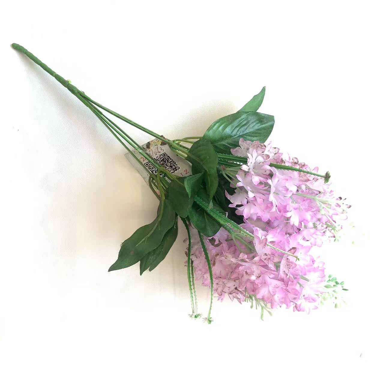 Lavender, artificial hyacinth, artificial flower arrangement, home decoration, classical style, photography props wholesale details Picture