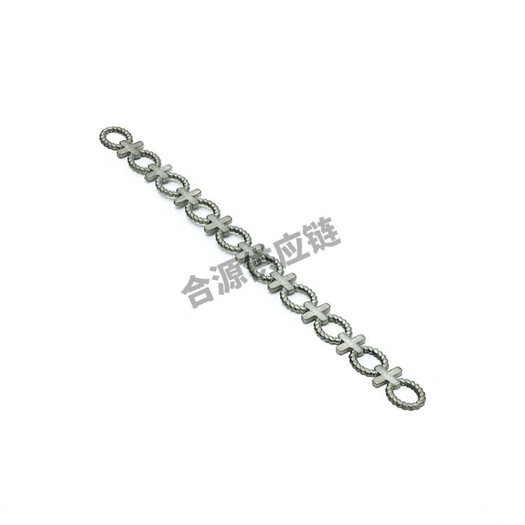 Heyuan Supply Chain's INS minimalist new style spliced cross open bracelet adjustable for women Specification image