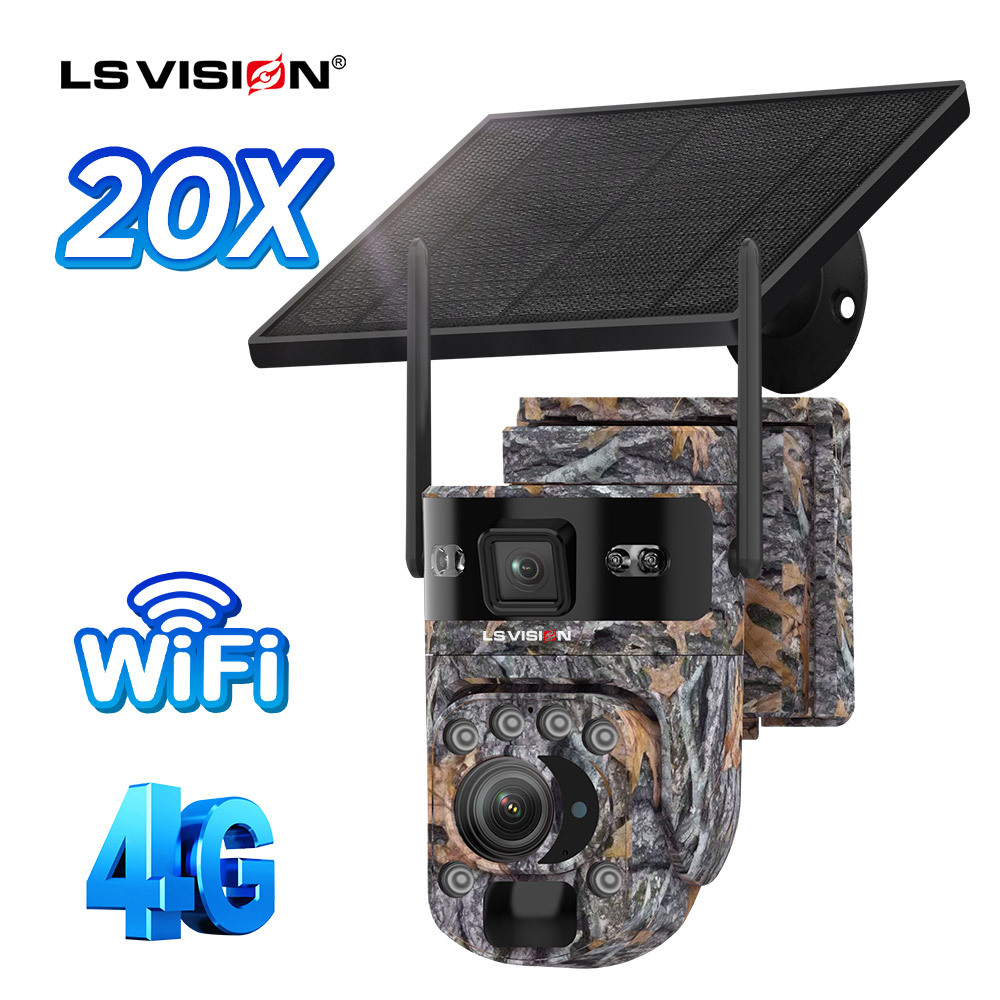 4G LTE Cellular Trail Camera Wildlife Game Camera迷彩 Ubox