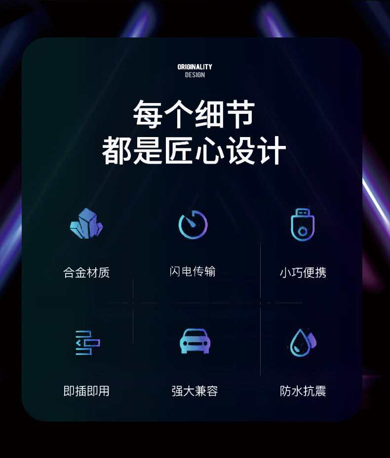 USB3.0128G礼品创意旋转个性优盘64g32g16g8g企业刻字logo批发u盘 pic 6