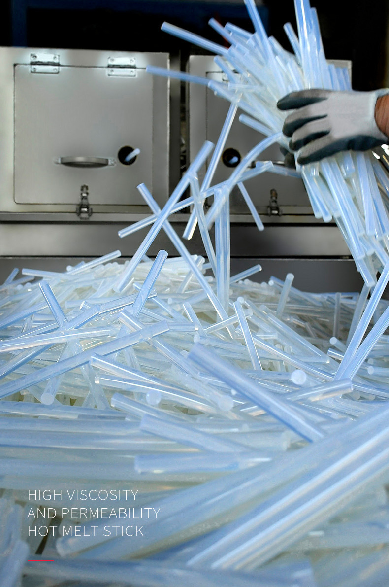 【 Source Factory 】 Wholesale of environmentally friendly transparent high-viscosity hot melt glue sticks, glue stick hot melt adhesive 7mm - 11mm, batch hair adhesive pic 16