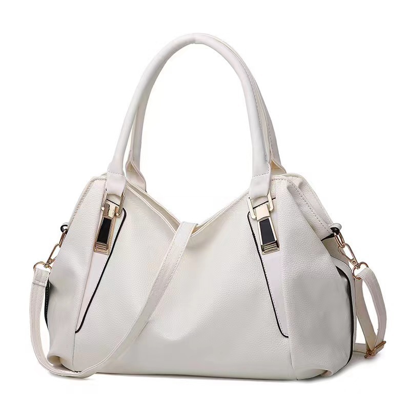 Fashionable women's bags, single-shoulder bags, ladies' bags, soft bags, large-capacity bags, textured crossbody bags, handbags, cross-border Specification image