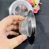 9 cm large stainless steel floor drain, sink, sink screen, sink, kitchen waste filter screen, sink anti-clogging Specification image