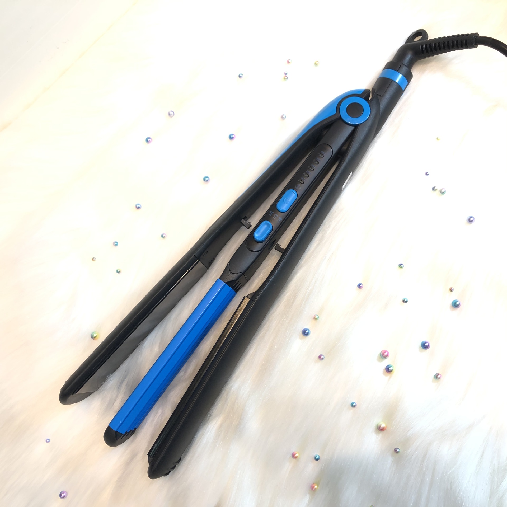 CRONIER CR-8089T Automatic Electric Straightener Dry/wet straight pin Corn perm Curler details Picture