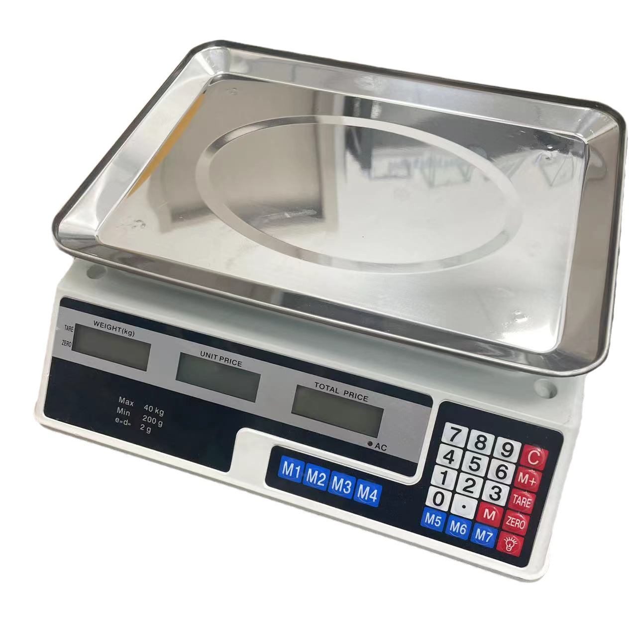 Direct sales from the manufacturer of 40kg pricing scales, supermarket fruit weighing scales, high-precision platform scales and commercial electronic scales that are popular in foreign trade Item Picture